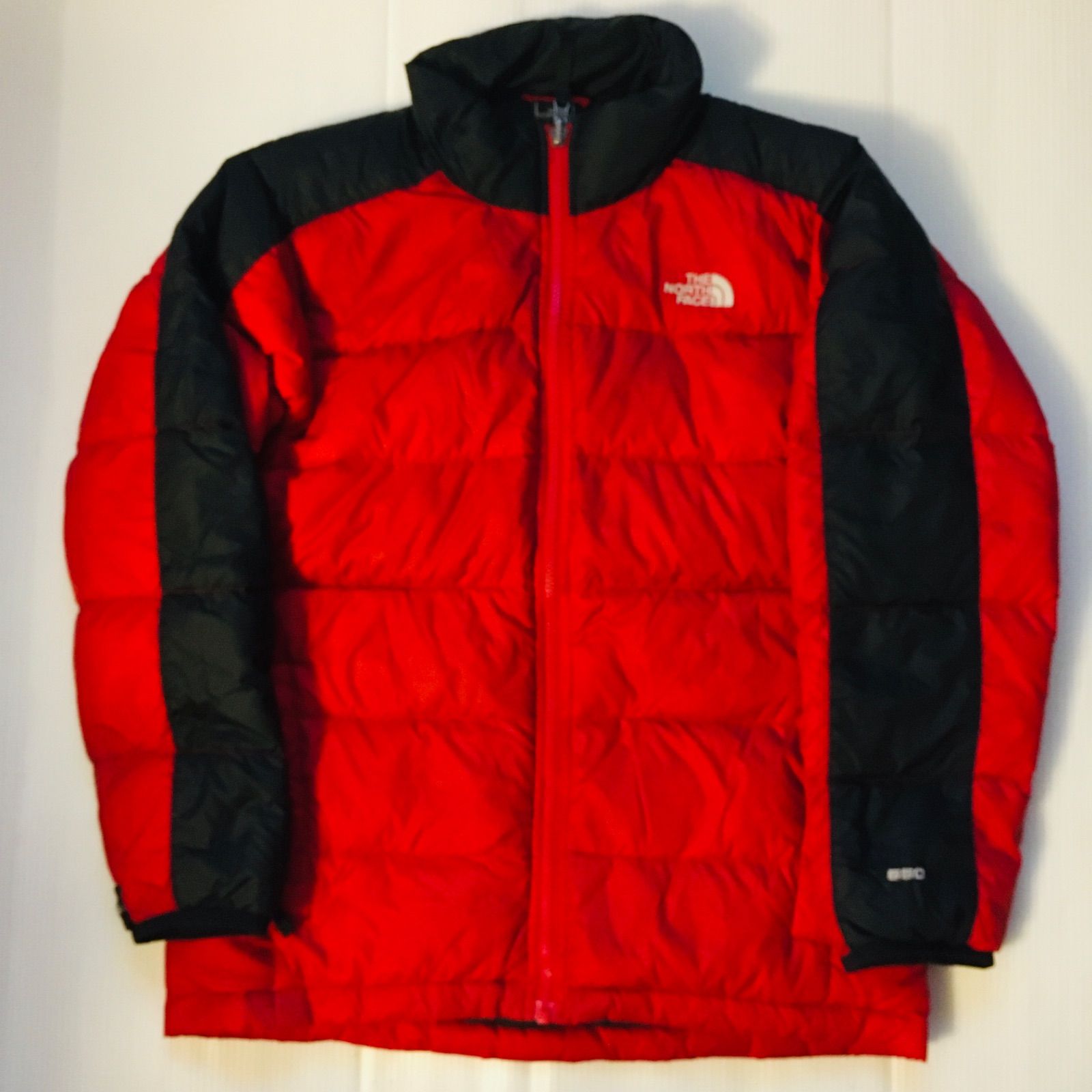 THE NORTH FACE ダウンジャケット レッド/ブラック【美品 THE NORTH FACE ダウンジャケット レッド/ブラック【美品
