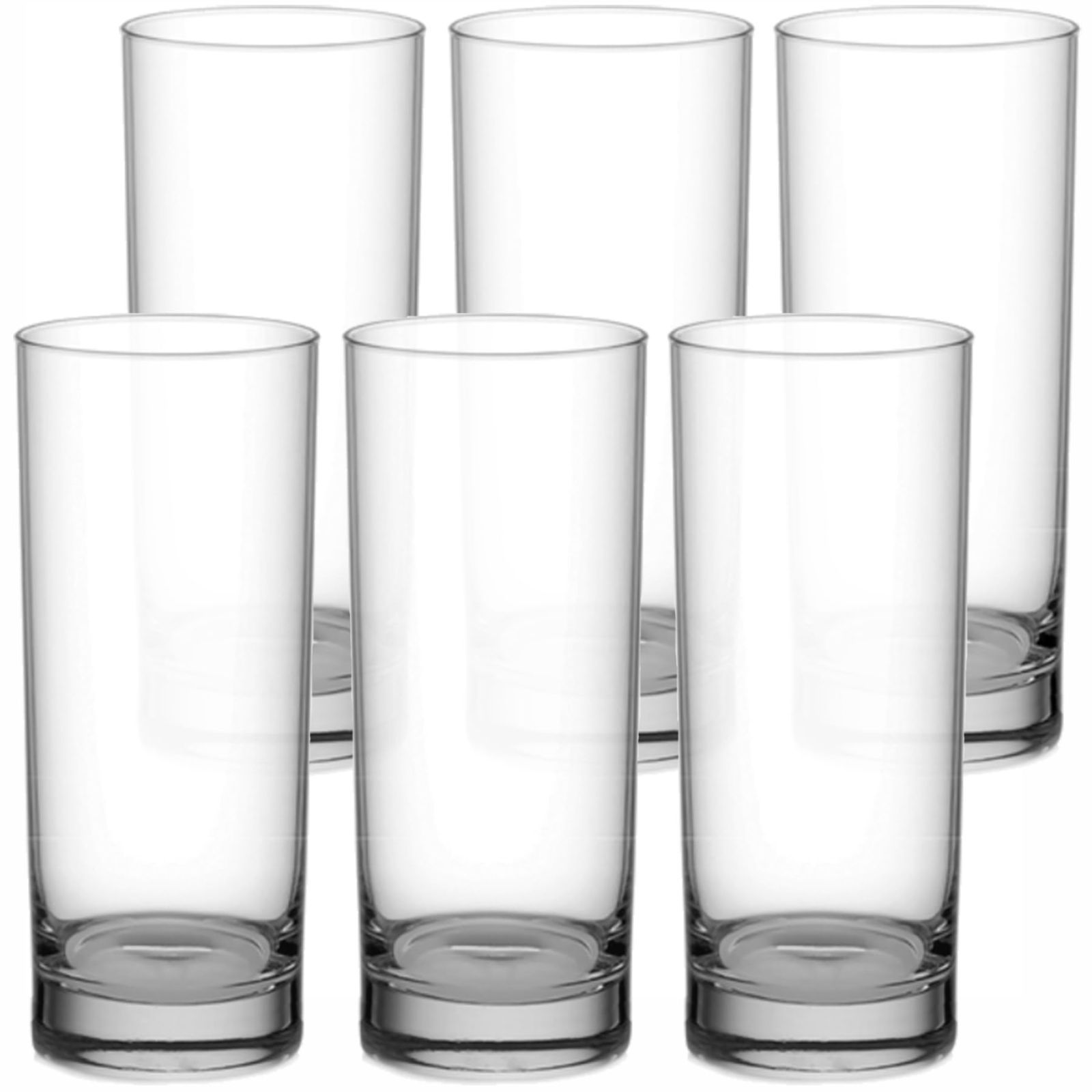 【特価セール】コリンズグラス オーシャンロングタンブラー ゾンビーグラス 355ml ガラス 6個セット ホリコシ クリア