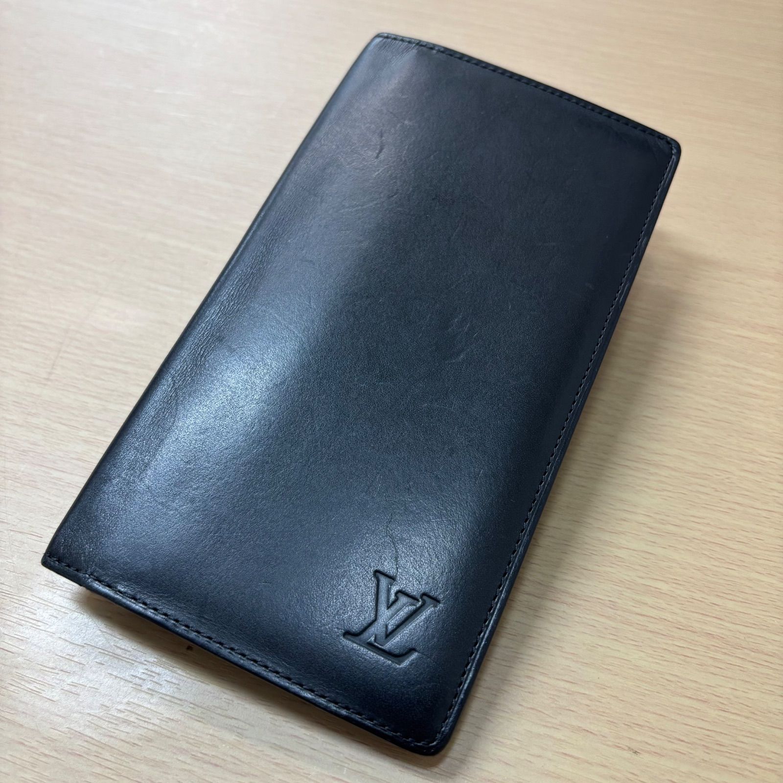 Louis Vuitton ブラック レザー ノート ノマド Louis Vuitton