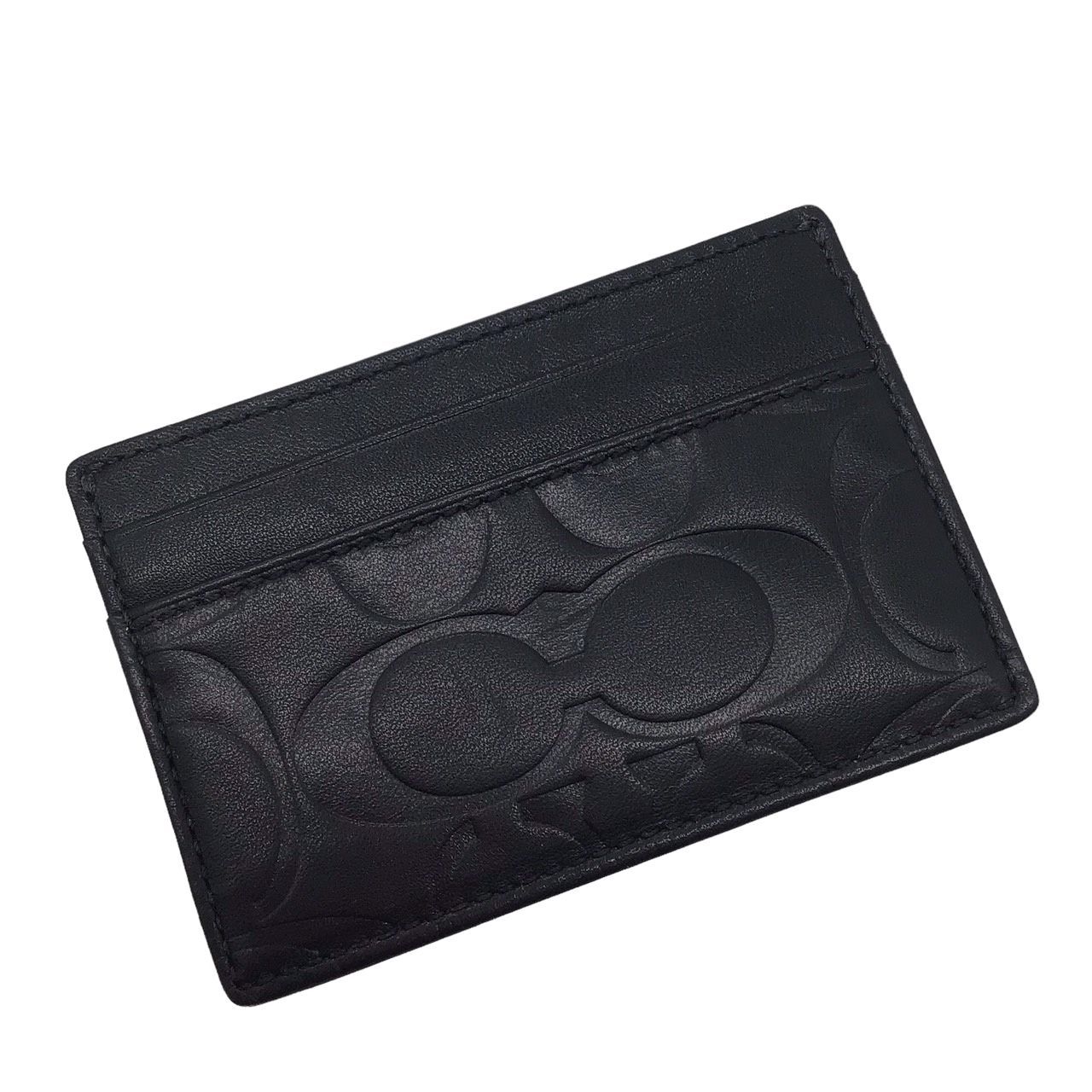 COACH コーチ シグネチャーエンボスド カードケース F74080 名刺入れ 