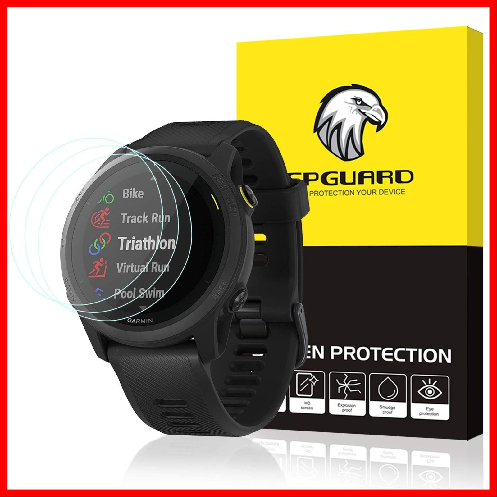 特売】【3枚入り】VICARA フィルム Compatible with Garmin(ガーミン 