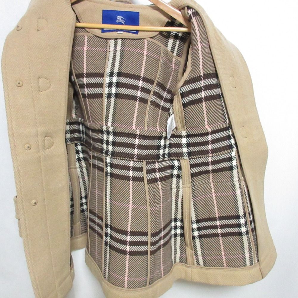 美品 BURBERRY BLUE LABEL バーバリーブルーレーベル 裏地ノバチェック