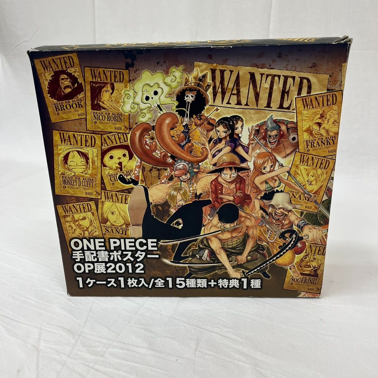 集英社 ワンピース 手配書ポスター OP展 2012 中古 未開封 保存