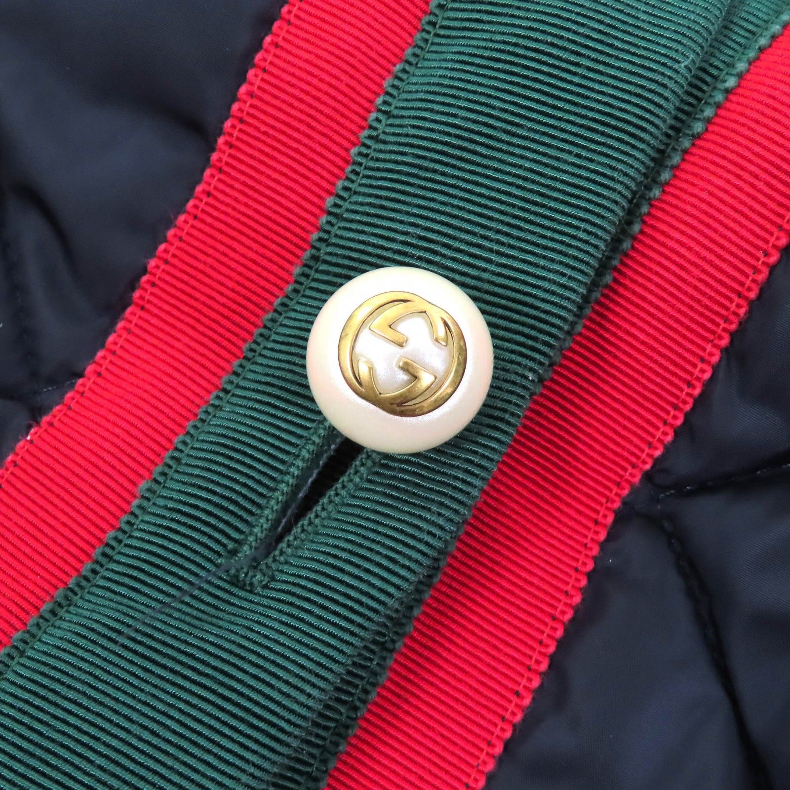 【極美品】GUCCI グッチ　カシミヤ　金ボタン　スタンドカラーナポレオンコート 極美品】GUCCI グッチ カシミヤ 金ボタン スタンドカラー