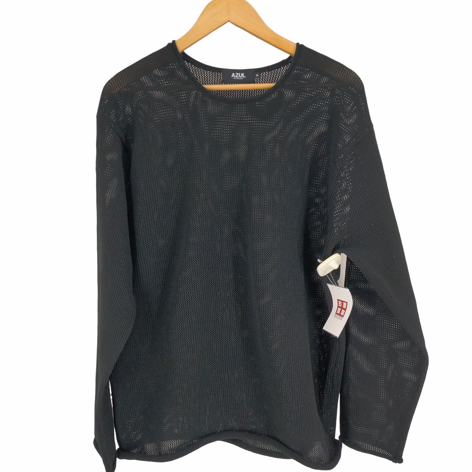 アズールバイマウジー AZUL by moussy ポリエステルロールネックニット メンズ JPN：M 