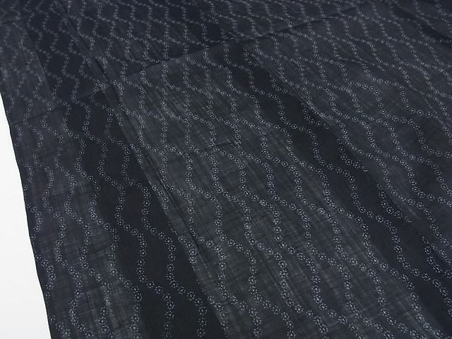 平和屋本店□極上 夏物 重要無形文化財 本場宮古上布 よろけ縞 苧麻