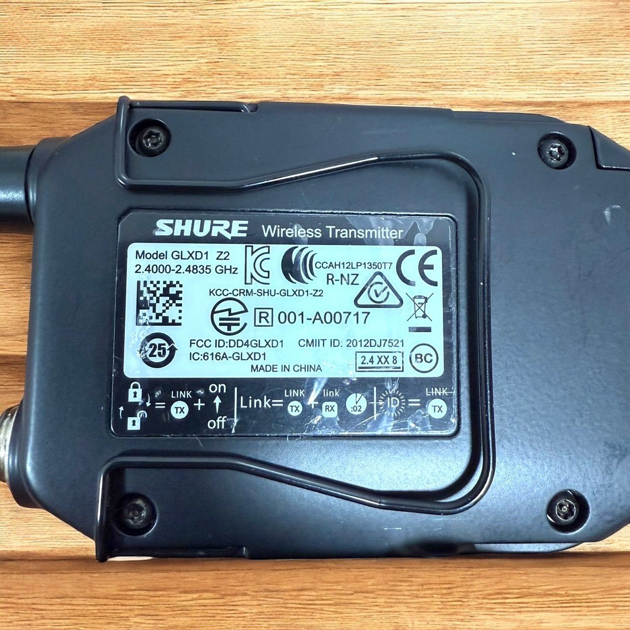 ☆動作品美品 SHURE GLXD16 Z2 ワイヤレスシステム ギター ベース ☆送料無料 美品 SHURE GLXD16 Z2 ワイヤレスシステム ギター ベース