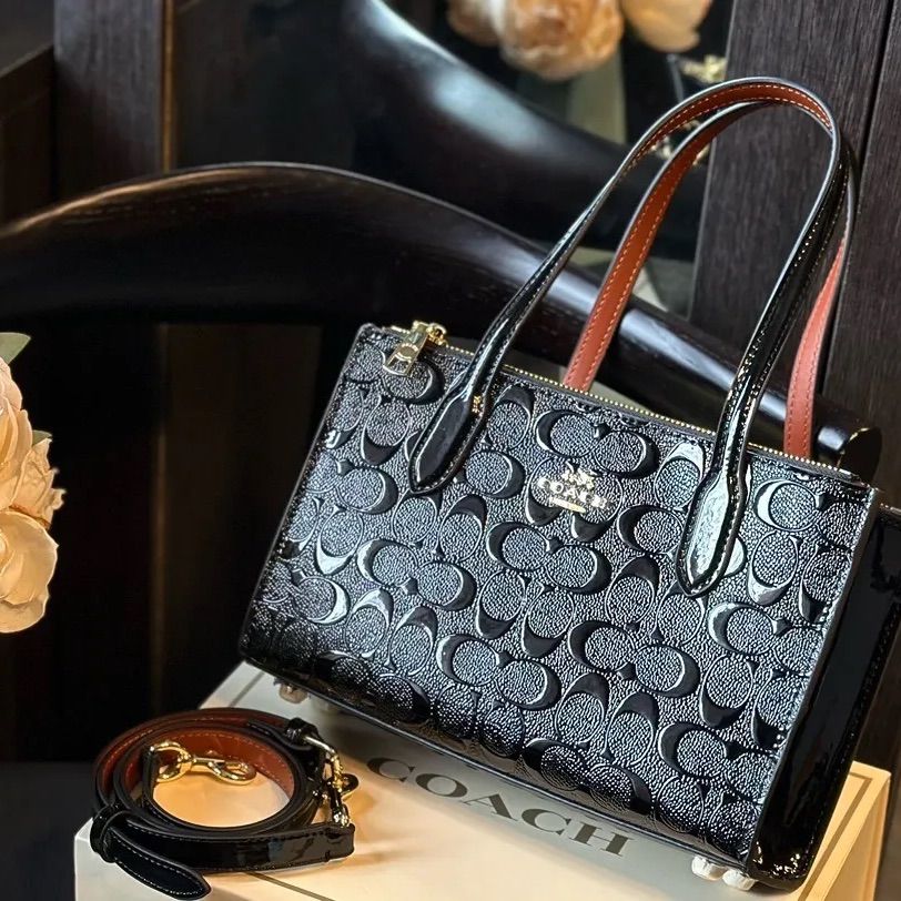 COACH   職業用 ファッション 定番 ブラック ショルダーバッグ・斜め掛けバッグ