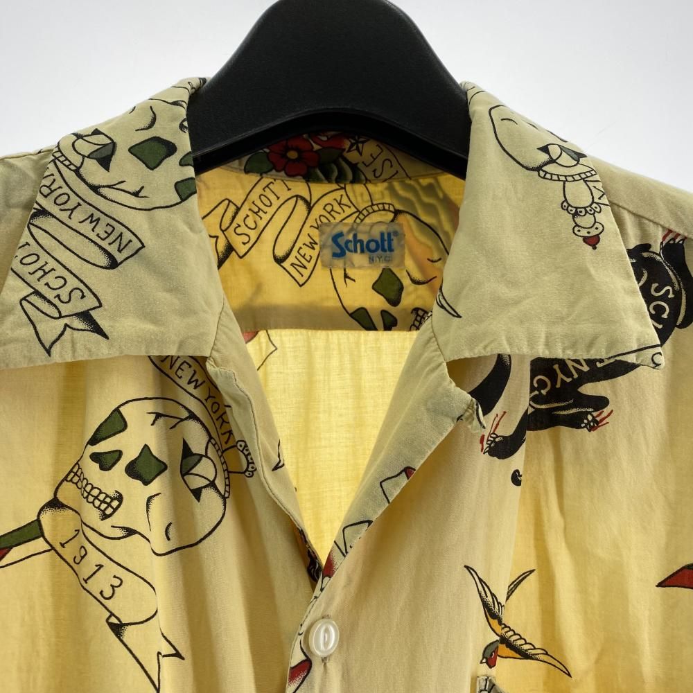 【中古】schott 19SS アロハシャツ サイズL 3195026 中古】schott 19SS アロハシャツ サイズL 3195026 - メルカリ