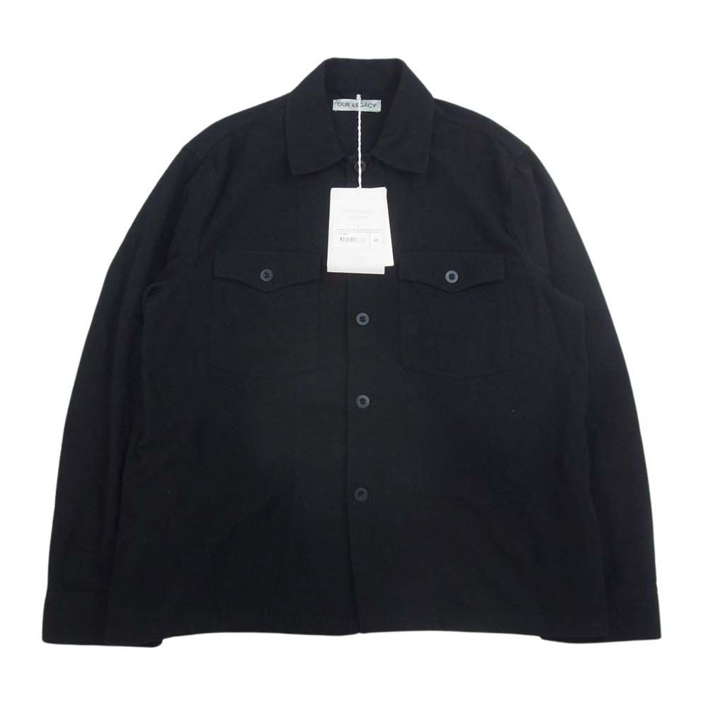 OUR LEGACY アワーレガシー 21AW M4201EBBC ポルトガル製 EVENING COACH JACKET BLACK BRUSHED  COTTON モールスキン長袖 シャツ ジャケット ブラック系 48【中古】 - メルカリ