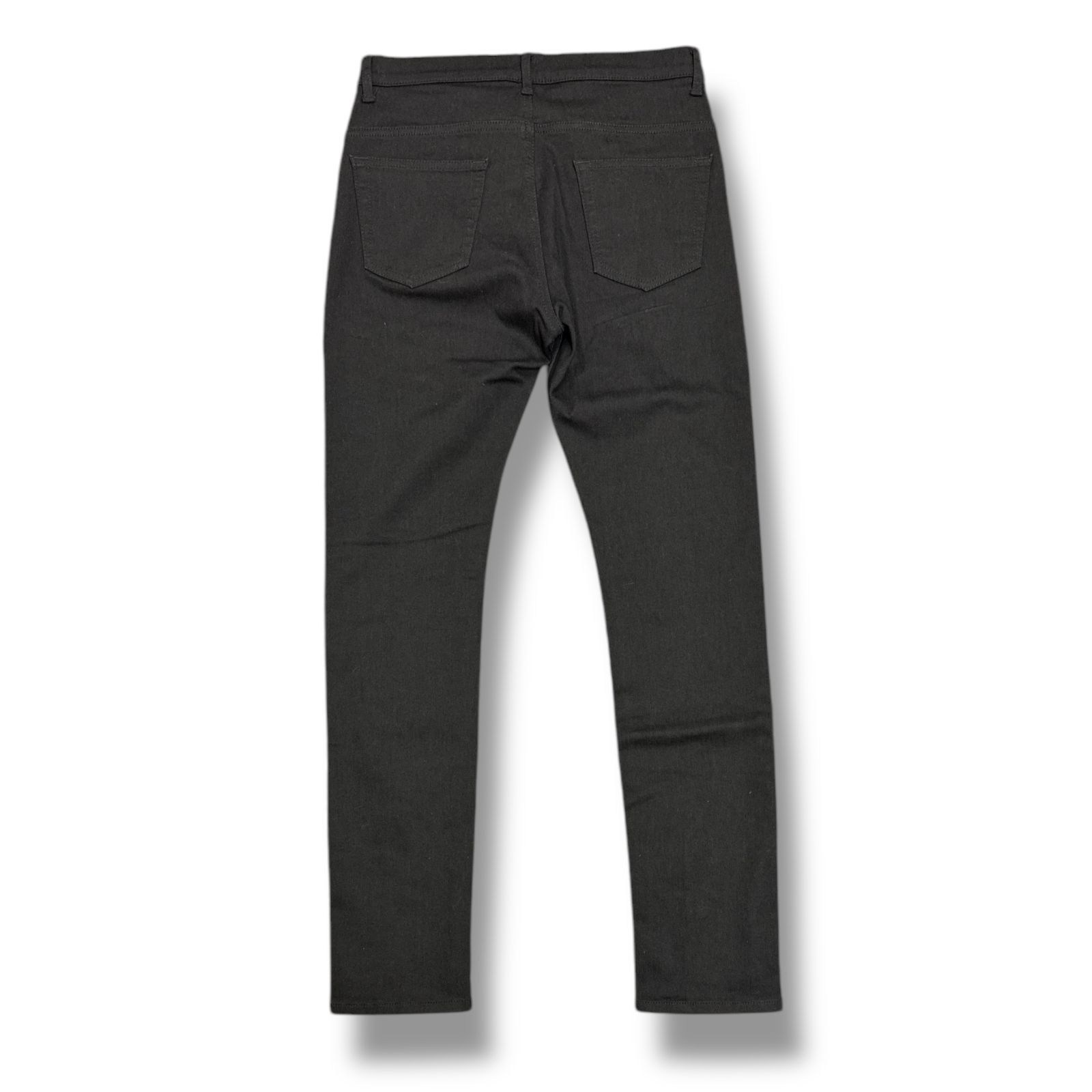 参考上代35200円 GalaabenD ジップ ストレッチ スキニー ブラック 