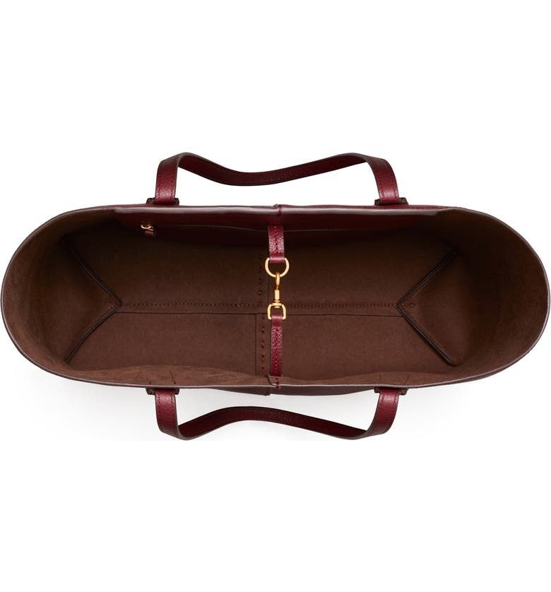 新品☆トリーバーチ マックグロー レザートート クラレット A4可 即送