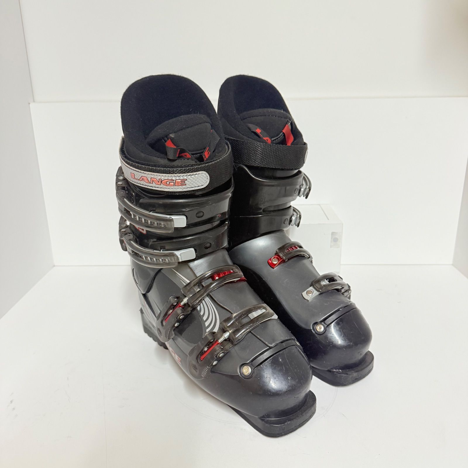 LANGE ラング CONCEPT 65 スキーブーツ 25.5cm 初中級者向け ブラック×レッド