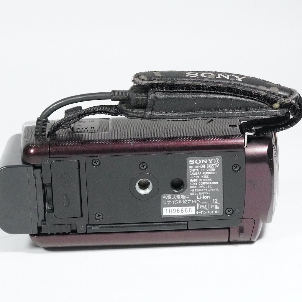 SONY ソニー HDR-CX270V ブラウン 動作OK 返金保証 /1898 - メルカリ
