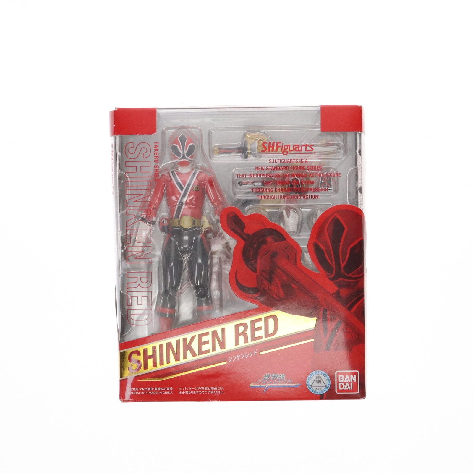 S.H.Figuarts(フィギュアーツ) シンケンレッド 侍戦隊シンケンジャー 完成品 可動フィギュア バンダイ