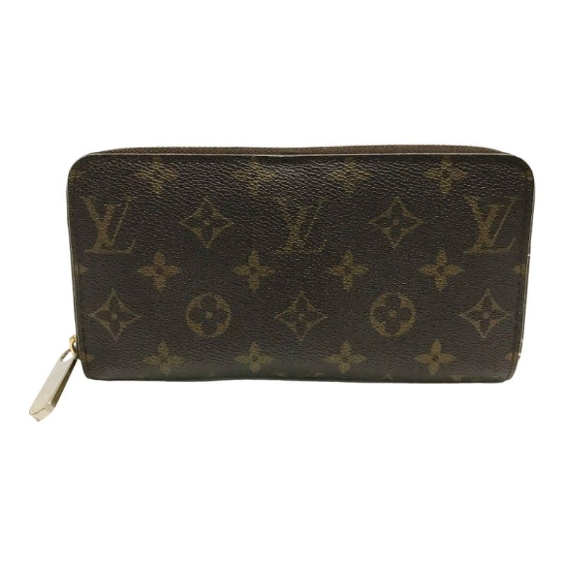 LOUIS VUITTON ルイヴィトン 長財布 モノグラム ジッピーウォレット M60017 箱あり 【中古品】 22406K481