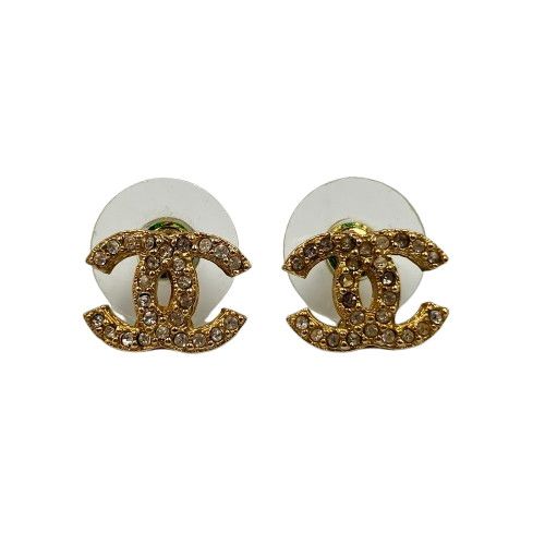 CHANEL シャネル ココマーク ラインストーン B15C ピアス