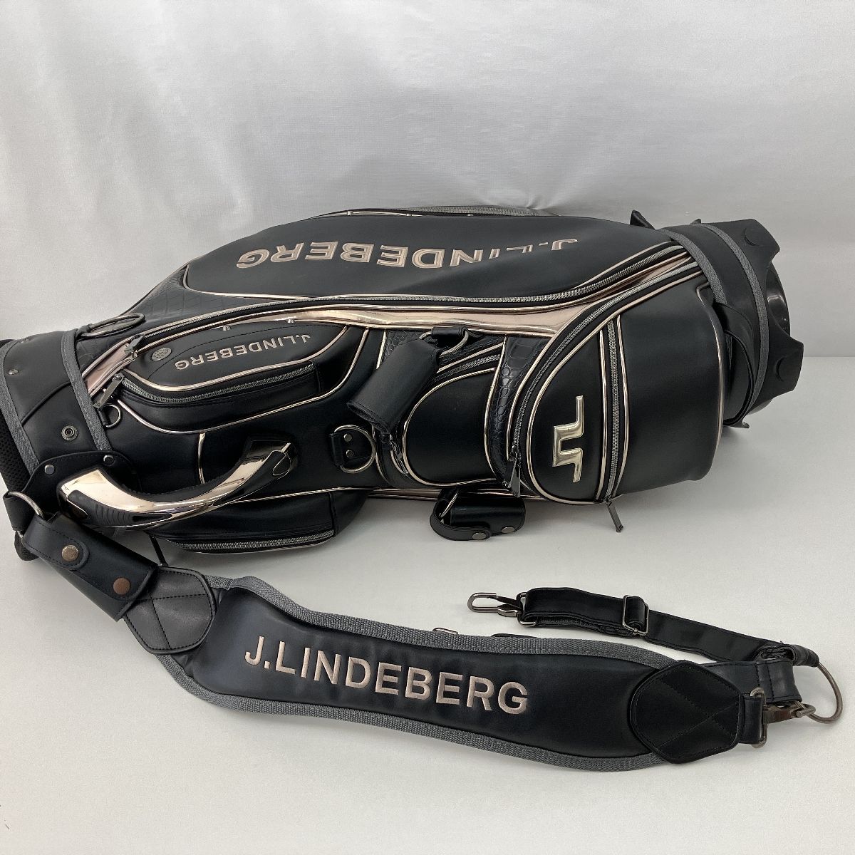 J.LINDEBERG JL-019 キャディバッグ 9型 ゴルフバッグ 6分割 J