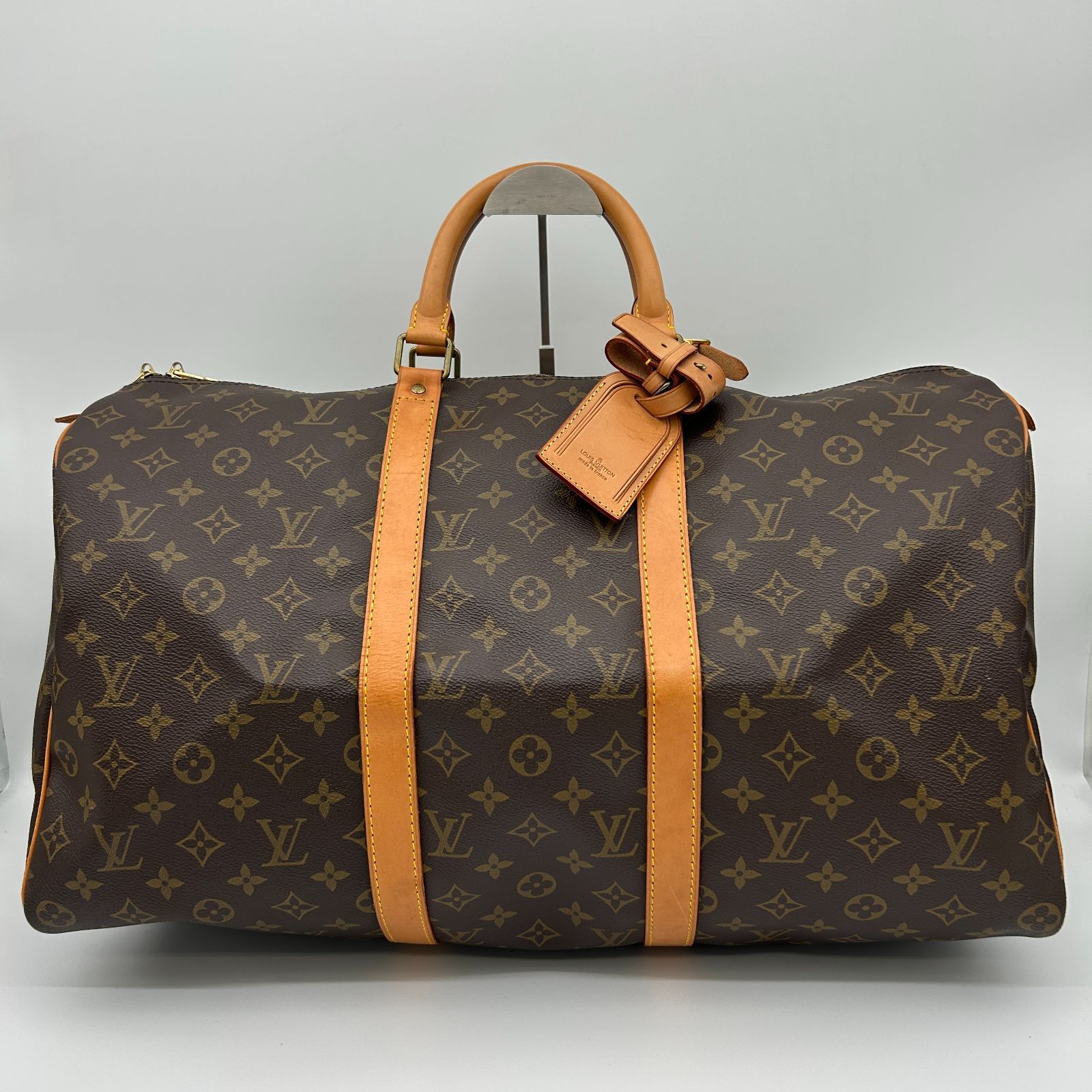 LOUIS VUITTON ルイヴィトン キーポル 50 ユニセックス ボストンバッグ 旅行 出張 ビジネス モノグラム ブラウン M41426