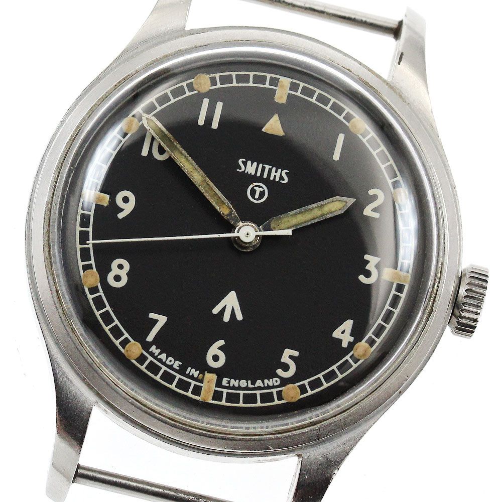 スミス SMITHS W10|6645-99-961-4045 イギリス陸軍ミリタリーウォッチ Cal.60466E ヘッドのみ 手巻き メンズ_905108