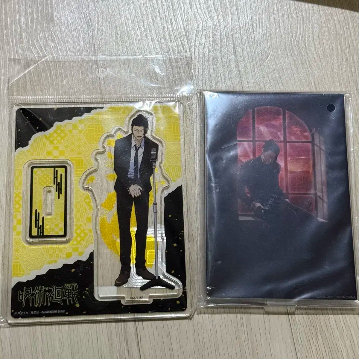 呪術廻戦 アクリルGIGAフィギュア アクリルスタンド 五条 夏油 呪術廻戦 アクリルGIGAフィギュア アクリルスタンド 五条 夏油