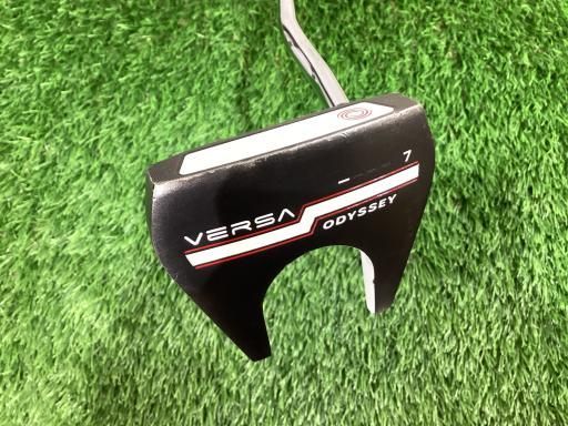 オデッセイ VERSA 7 ブラック ホリゾンタル 34インチ パター PT スチール フレックスその他 メンズ 男性用 右利き 右用 Cランク ゴルフクラブ