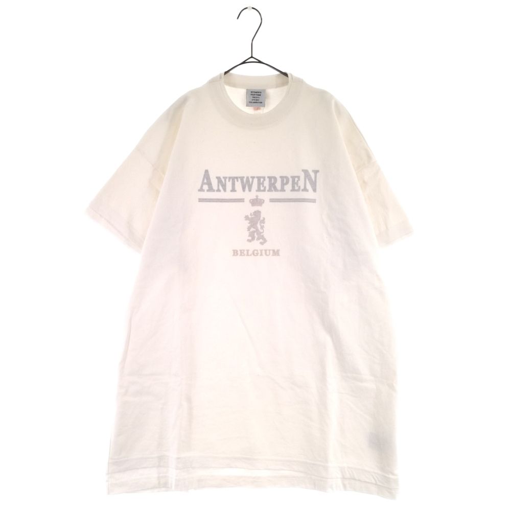 VETEMENTS (ヴェトモン) 17SS×Hanes Oversized Double-Layer Tee 