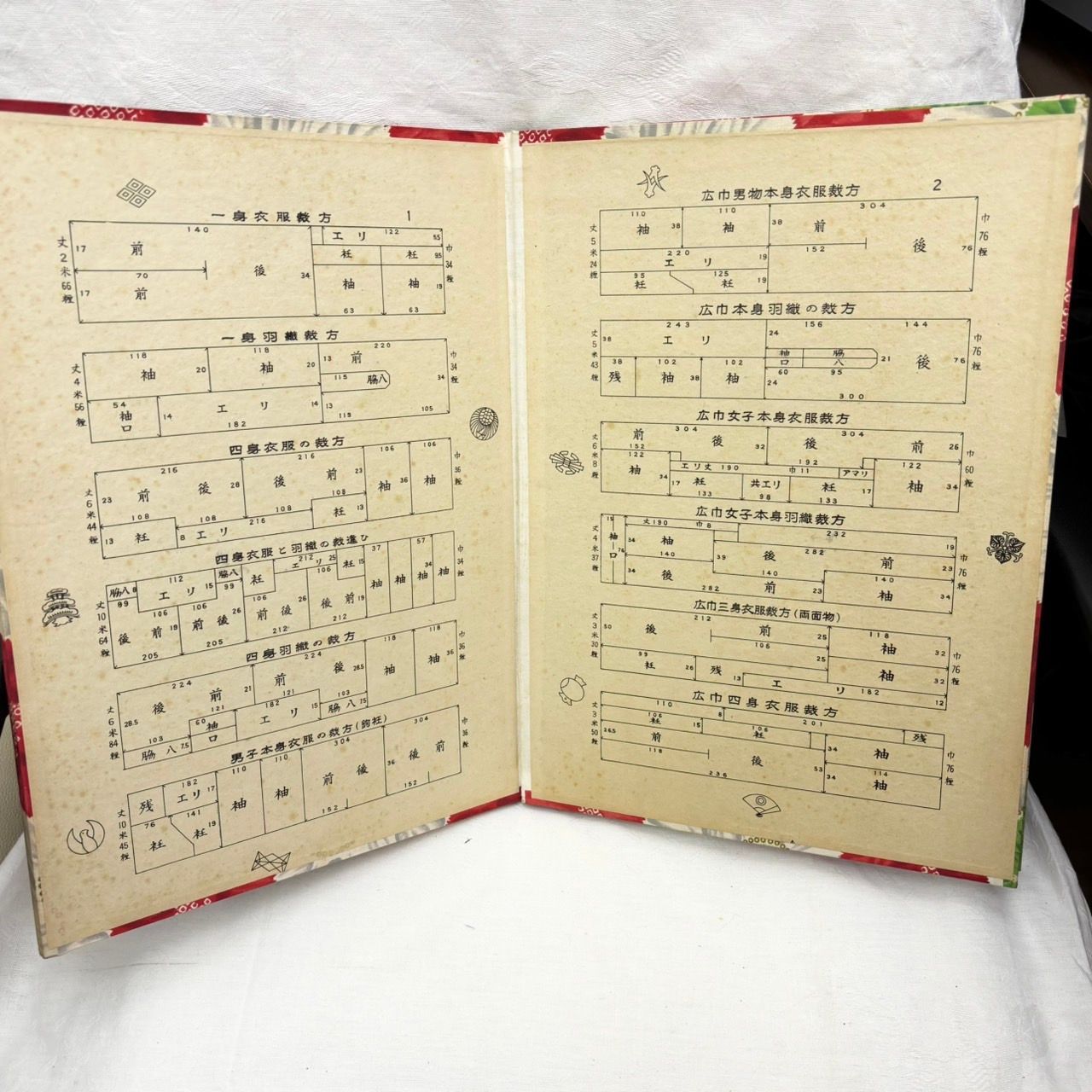 202 ヘラ台 和裁用 御裁縫基 御へら台 寸法 染み抜き 資料 昭和レトロ