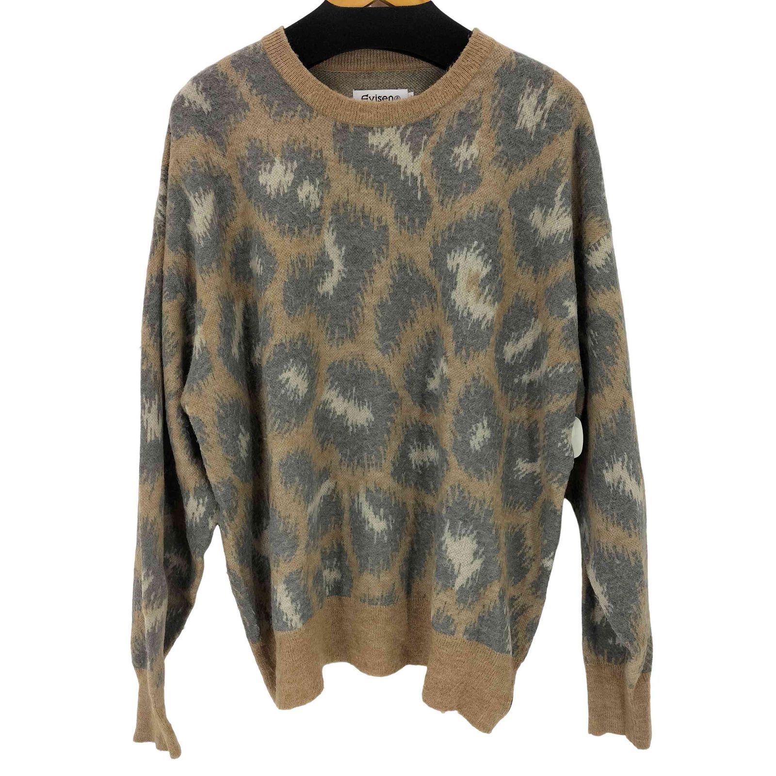ヱビセンスケートボーズ Evisen skateboards FIRE MOHAIR SWEATER メンズ JPN：L 