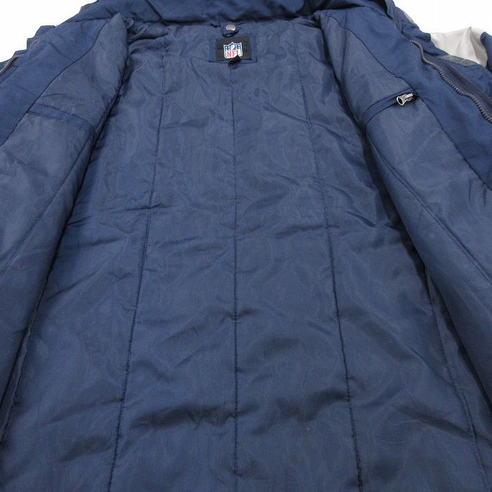 XL/古着 長袖 ジャケット メンズ 00s NFL ニューイングランド