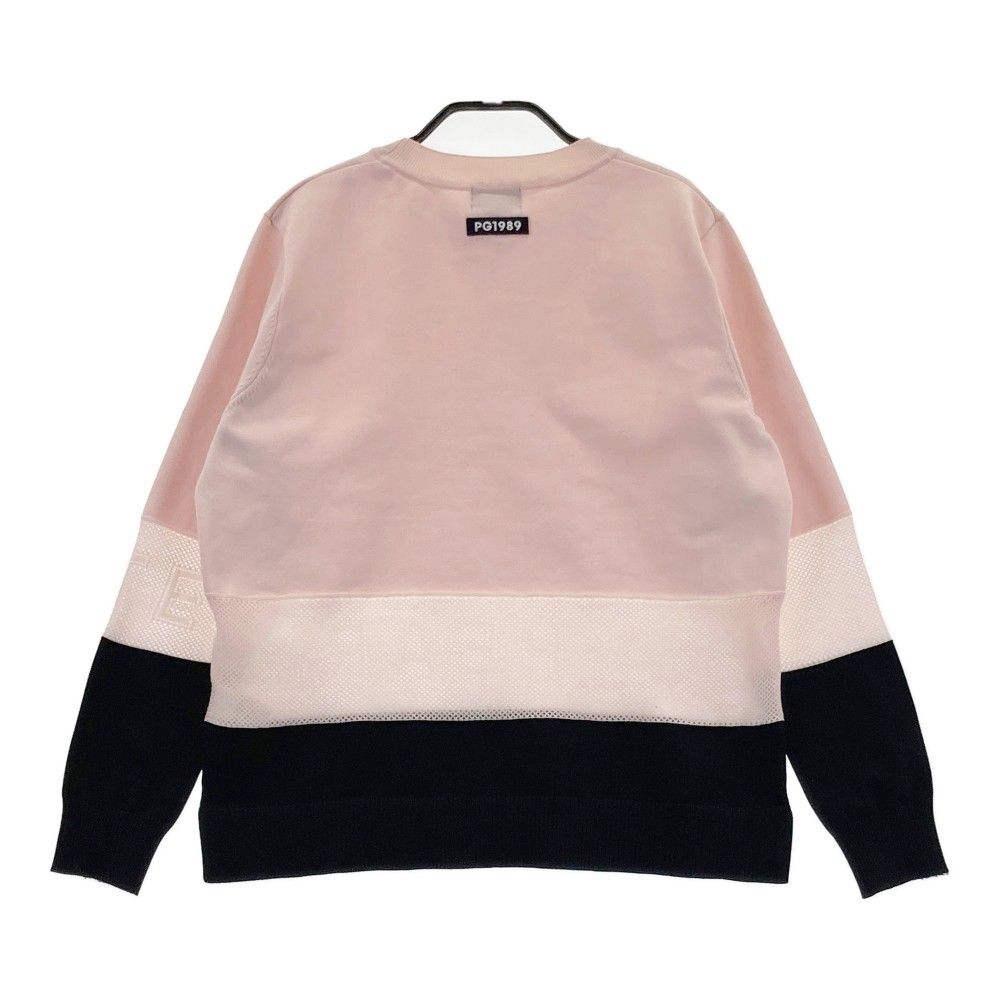 PEARLY GATES 薄手ピンク セーター サイズ0 サイズ：0 PEARLY GATES パーリーゲイツ 裏地付 ニットセーター