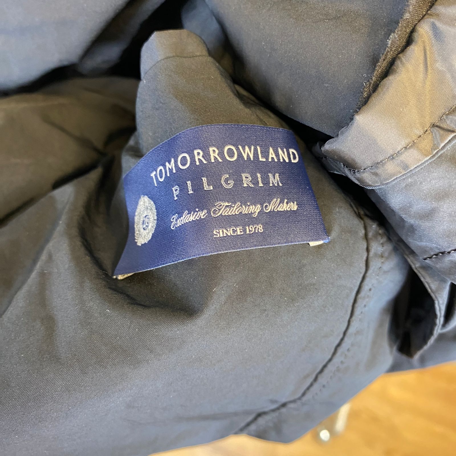 TOMORROW LAND ステン コート メンズ L 黒系