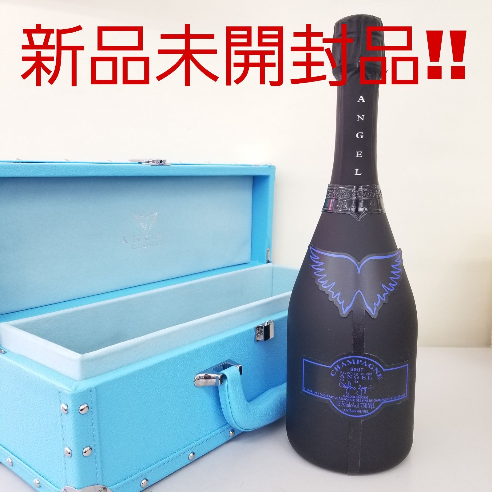【新品】Angel エンジェル シャンパン ヘイローブルー【未開封】 ANGEL CHAMPAGNE NV Brut HALO Blue | ANGEL CHAMPAGNE