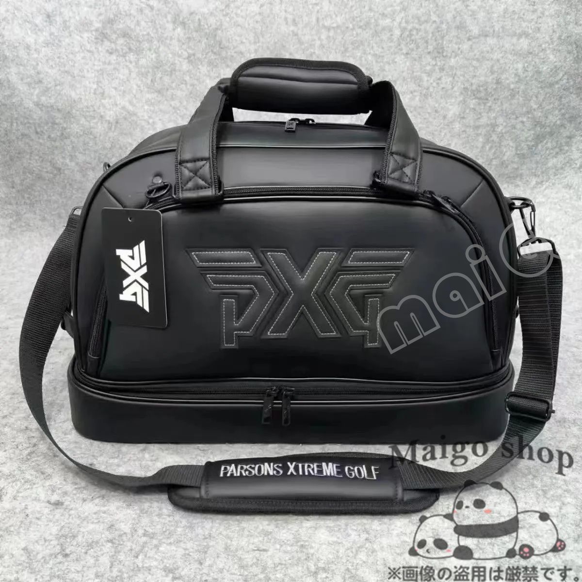 新品！PXG DARKNESS ピーエックスジー ゴルフ ボストンバッグ ゴルフバッグ 旅行 スポーツ用 バッグ 防水 耐摩耗性 撥水性