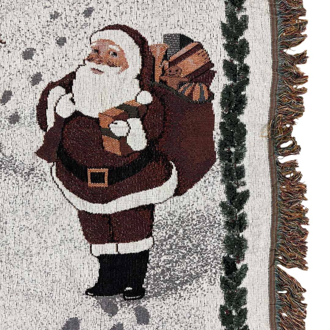 VINTAGE - vintageラグ カーペット サンタ ステッキ オーナメント 656 vintageラグ カーペット USA製 サンタ クリスマス 2062 - メルカリ