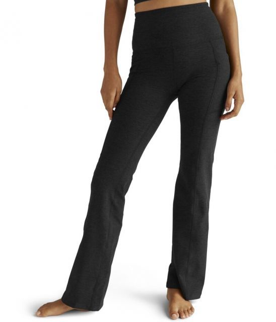 【送料無料】 ビヨンドヨガ レディース カジュアルパンツ ボトムス Spacedye Versatility Pocket Bootcut Pants Darkest Night