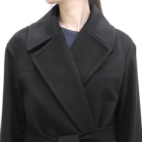 【MaxMara STUDIO / マックスマーラ ステュディオ】(TIGRE 2426016192) ヴァージンウール コート アウター 24AW-25AW [新品]