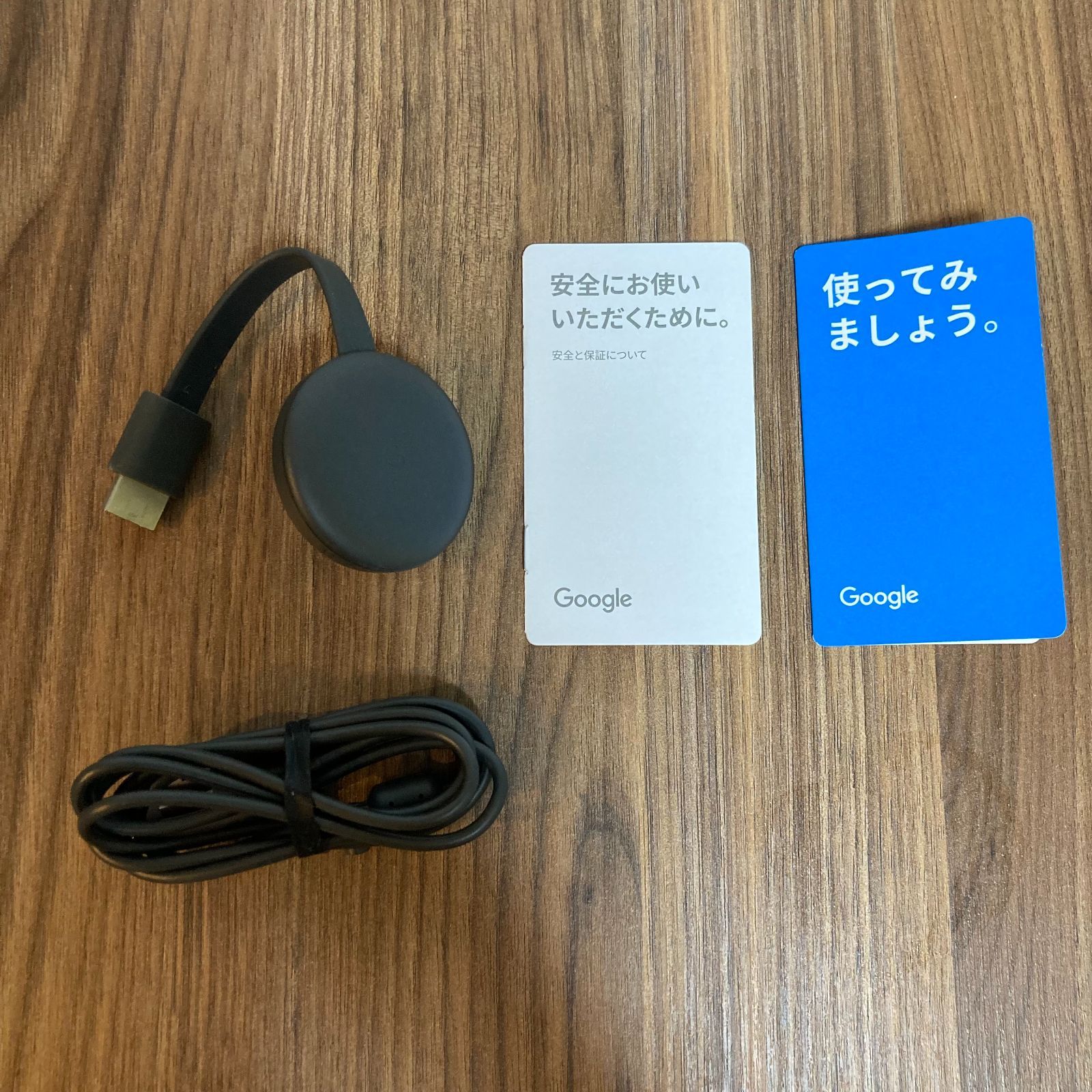 Google Chromecast 正規品 第三世代 2K対応 チャコール GA00439-JP