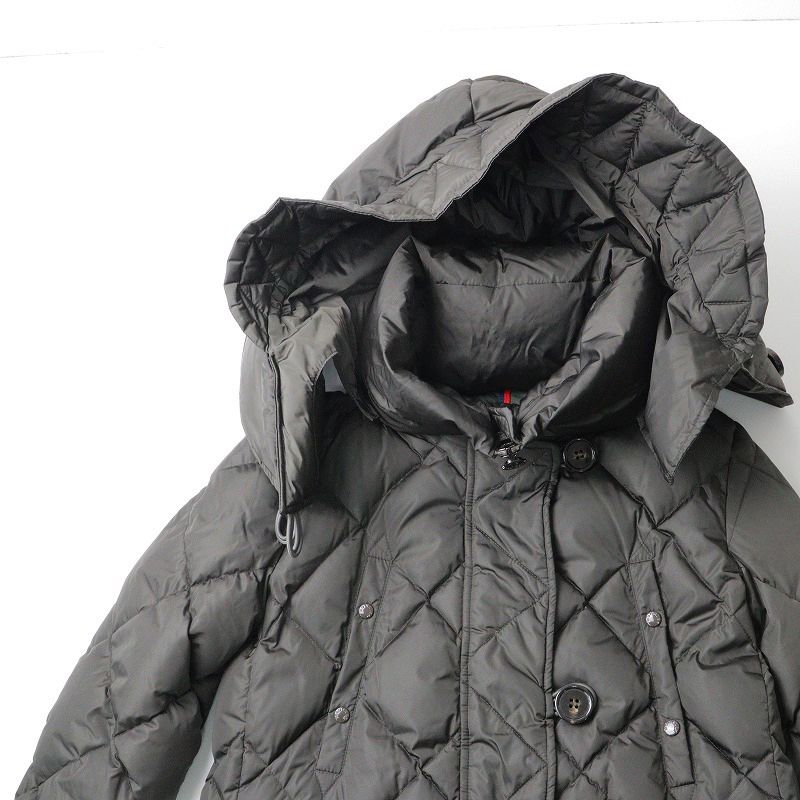 JPタグ モンクレール MONCLER VAULOGE ヴォロージュ 裾フリル ダウンコート 1//カーキ ダイヤキルティング  ブルゾン【2400013754545】 - メルカリ