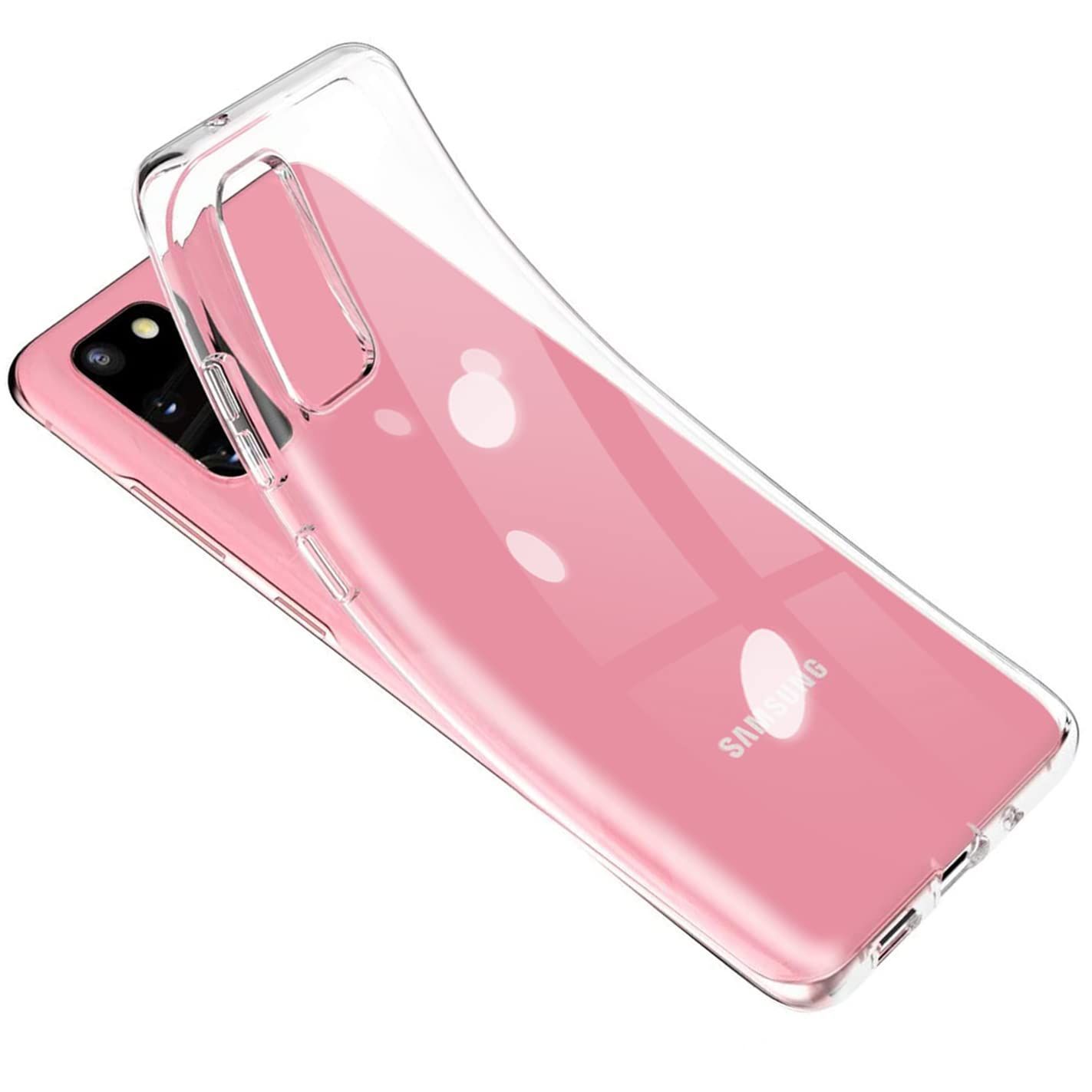 【数量限定】S20 ケース クリア ギャラクシーs20 SC-51A/SCG01 Galaxy カバー 透明 耐衝撃 軽量 薄型 tpu スマホケース ソフト ストラップホール付き ワイヤレス充電対応(galaxyS20透明)