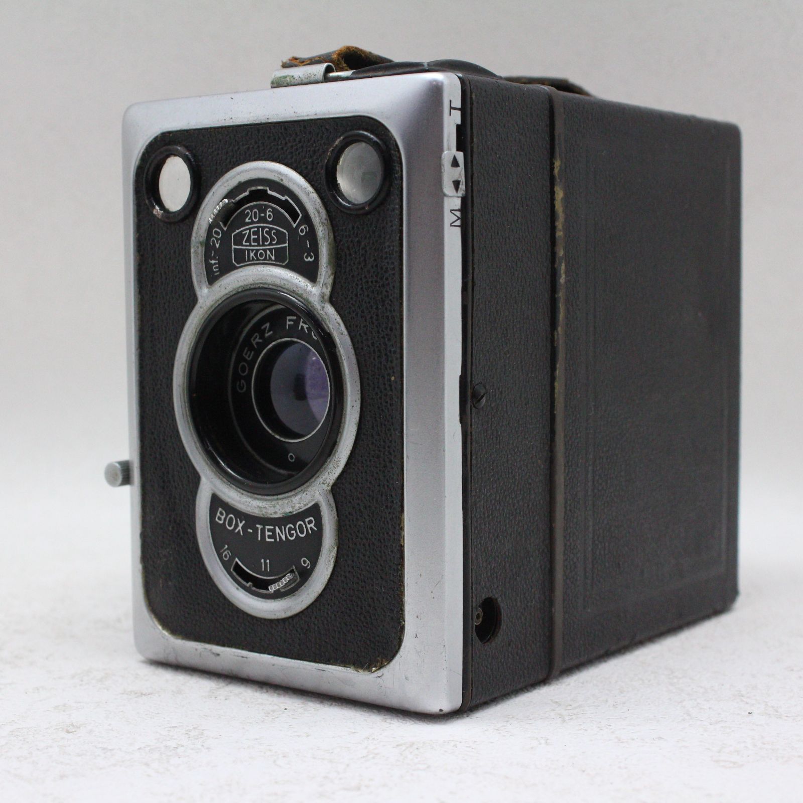 フィルムカメラ ZEISS IKON BOX TENGOR 56/2 GOERTZ Zeiss Ikon Box Tengor 56/2 Camera Goerz Frontar Achromat 1:9