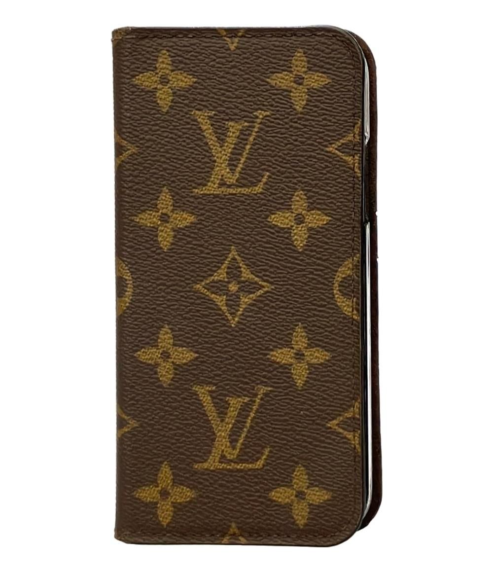 ルイ ヴィトン iphoneケース X XS モノグラム フォリオ M63433 レディース メンズ LOUIS VUITTON