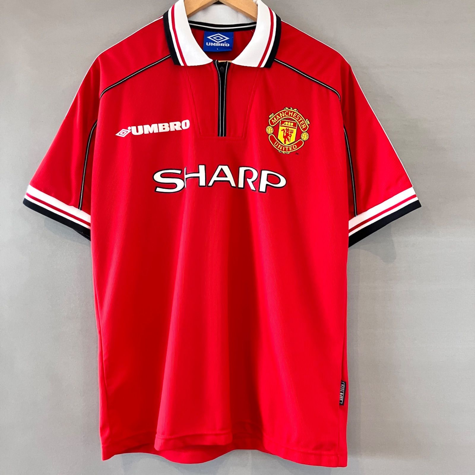 90s アンブロ UMBRO イングランド代表 ユニフォーム サッカーシャツ 赤