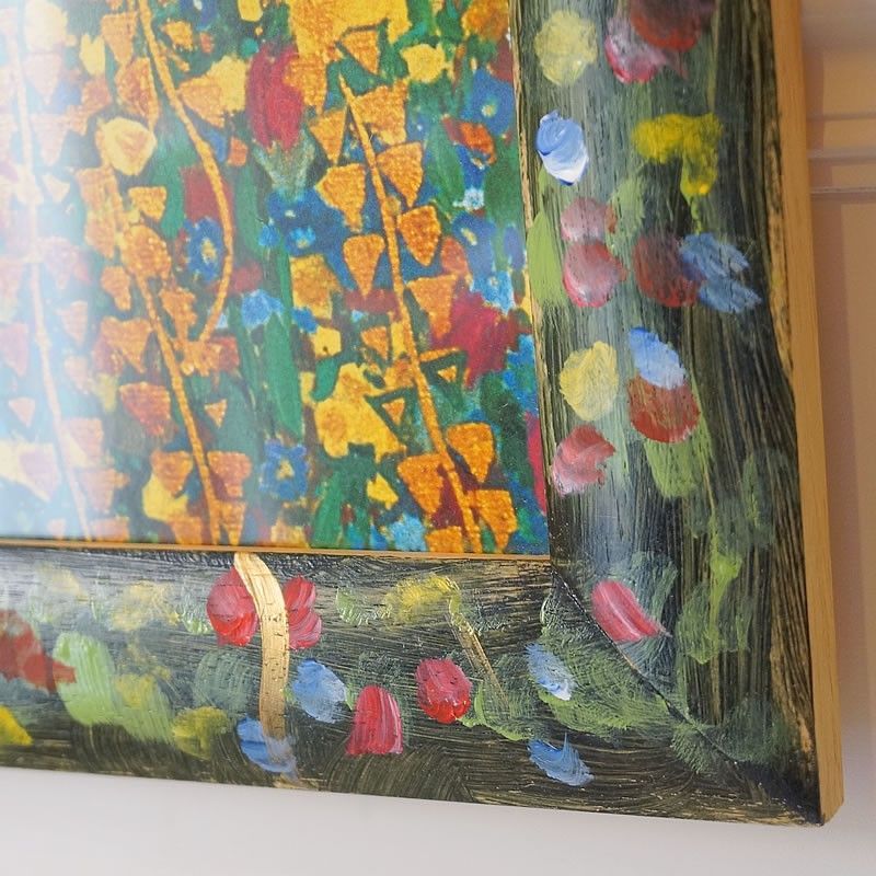 絵画 インテリア アート 額絵 グスタフ・クリムト画 抱擁 - メルカリ