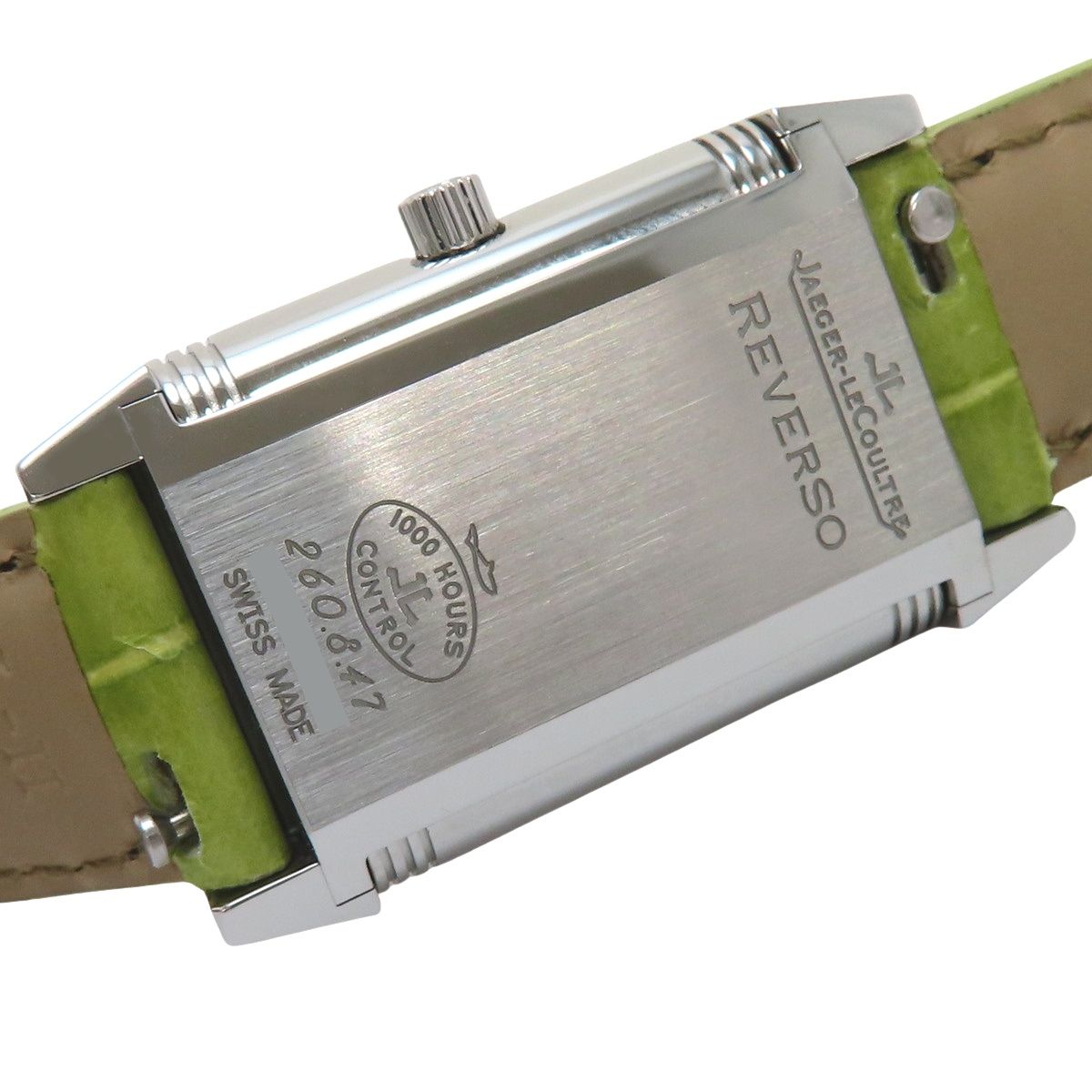 保証書付】ジャガー・ルクルト レベルソ レディ Q2618410 SS/革  