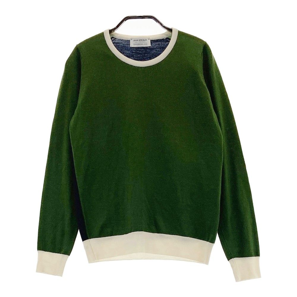 JOHN SMEDLEY ジョンスメドレー ニットセーター グリーン系 S 