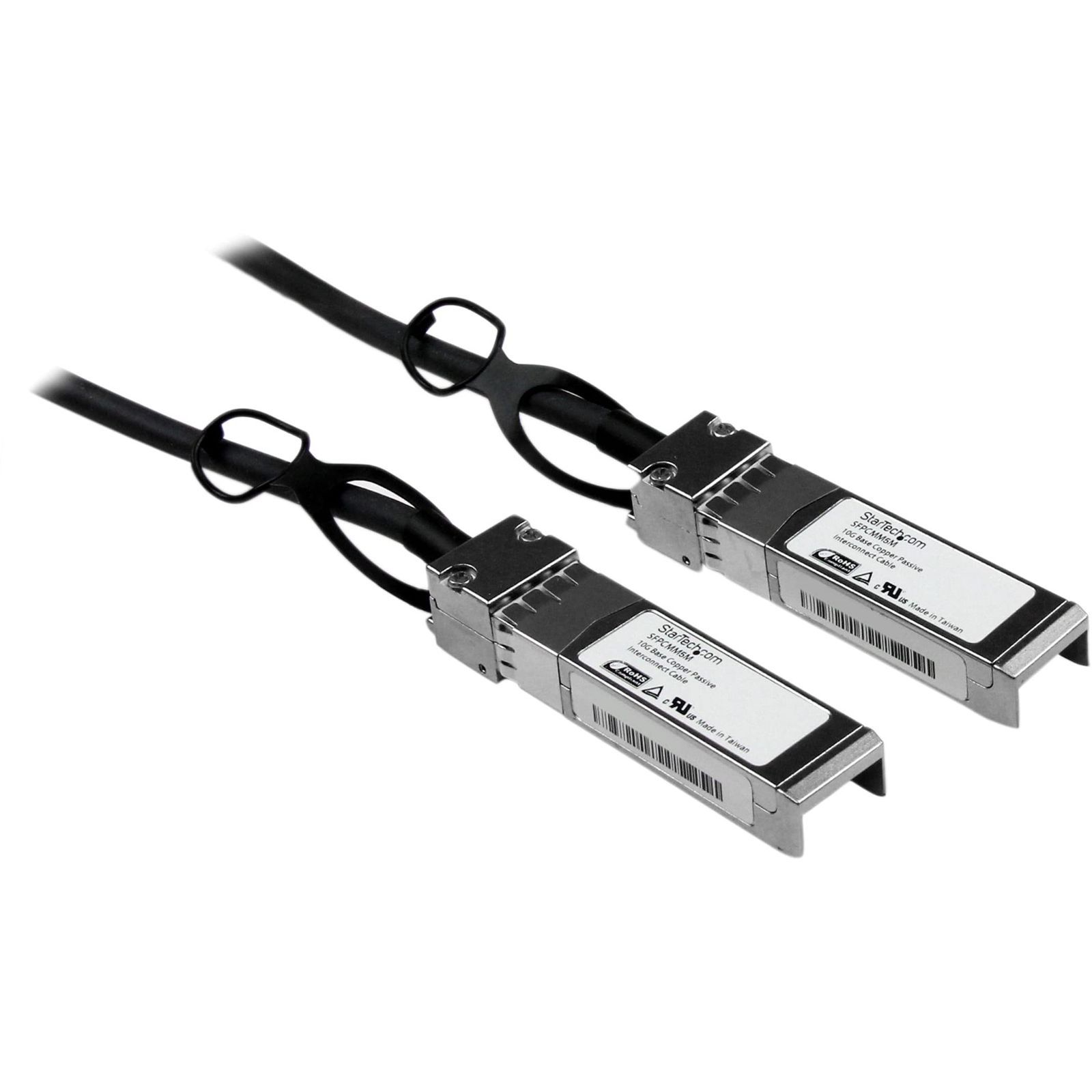 5m StarTech.com DAC Twinax ケーブル/5m/Cisco製品SFP-H10GB-CU5M互換/銅線ダイレクトアタッチケーブル/Firepower ASR920 ASR9000対応 SFPCMM5M
