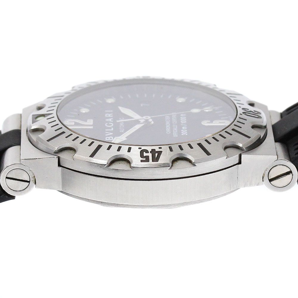 ブルガリ BVLGARI SD40S ディアゴノ スクーバ デイト 自動巻き メンズ_ 