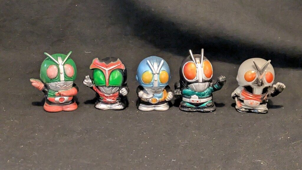 バンダイ 指人形/仮面ライダーSD 仮面ライダーSD マイティライダーズVS