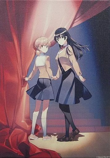 中古】原画イラストボード やがて君になる キャンバスピクチャーボード